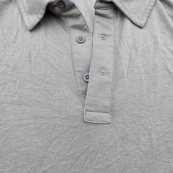 Free Fly Polo Shirt Mens 2XL Green Performance Bamboo Apparel - Picture 3 of 8